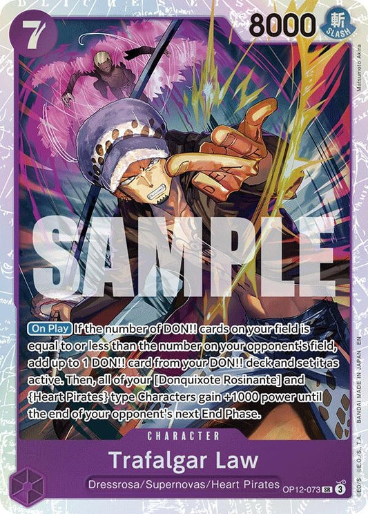 Image for Trafalgar Law (073) - One Piece Card Game