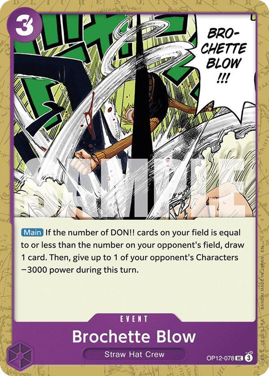 Image for Brochette Blow - One Piece Card Game
