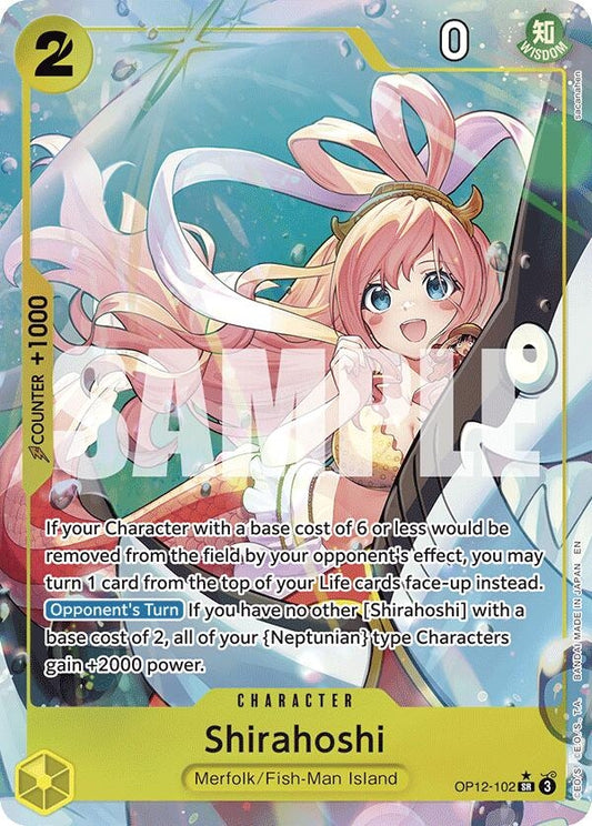 Image for Shirahoshi (Alternate Art) - One Piece Card Game