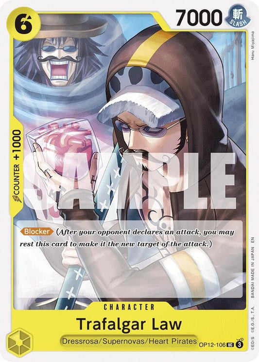 Image for Trafalgar Law (106) - One Piece Card Game