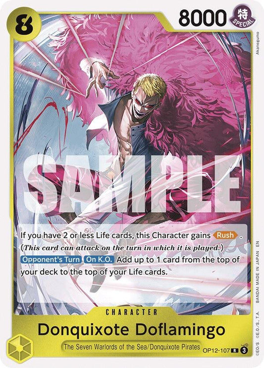 Image for Donquixote Doflamingo - One Piece Card Game