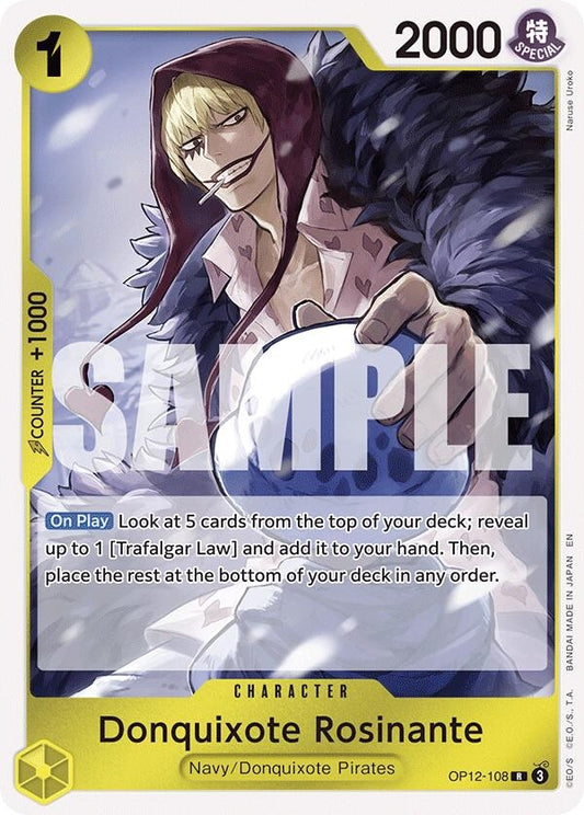 Image for Donquixote Rosinante (108) - One Piece Card Game