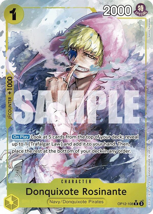 Image for Donquixote Rosinante (108) (Alternate Art) - One Piece Card Game