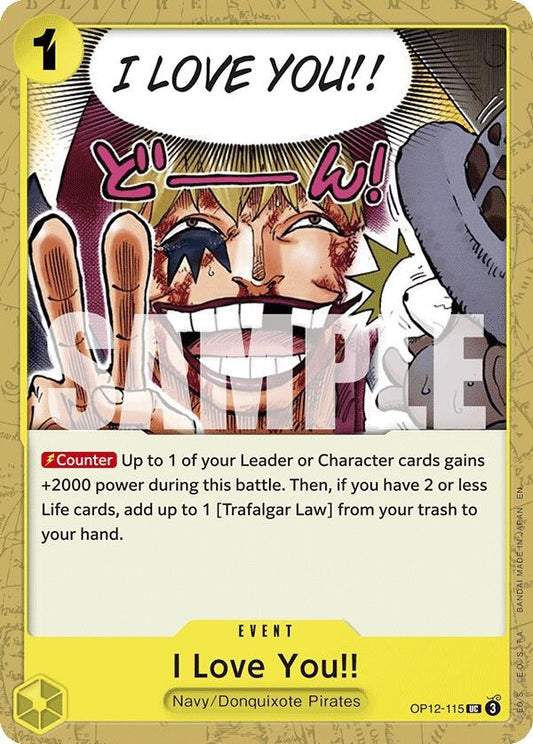Image for I Love You!! - One Piece Card Game