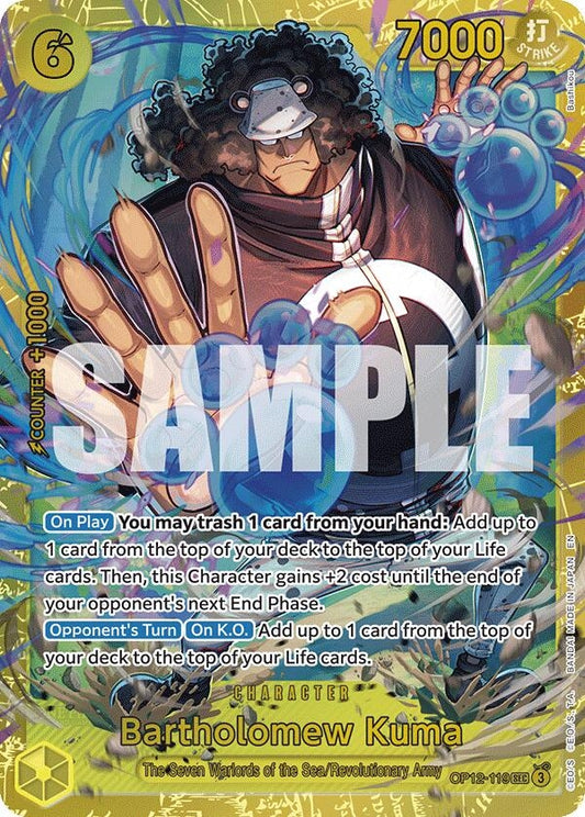 Image for Bartholomew Kuma - One Piece Card Game