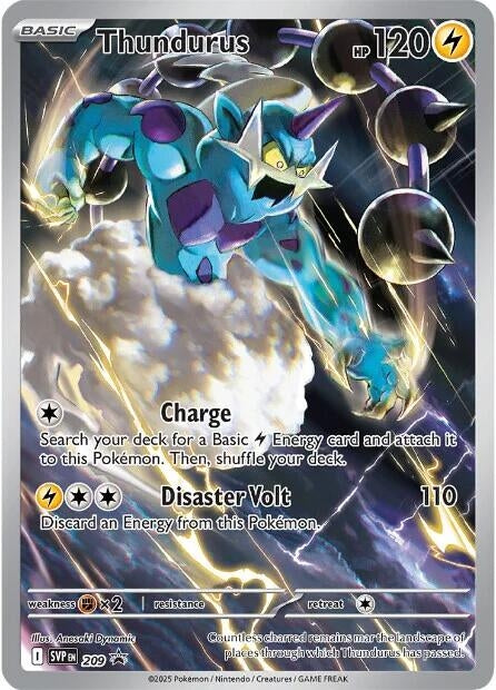 Image for Thundurus - 209 - Pokemon