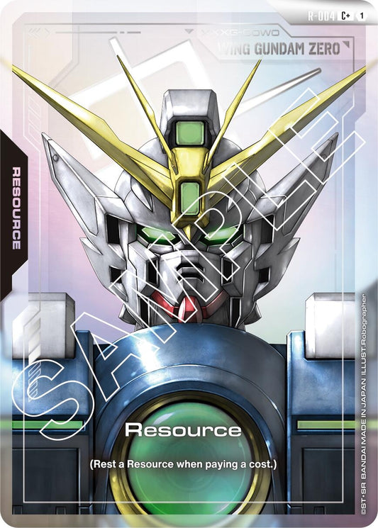 Image for Resource (R-004) (C+) - Gundam Card Game