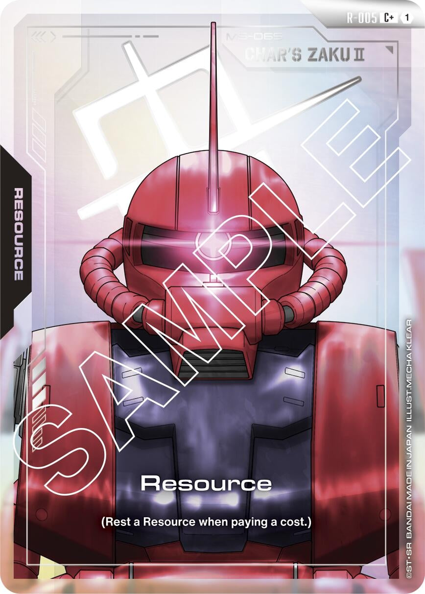 Image for Resource (R-005) (C+) - Gundam Card Game