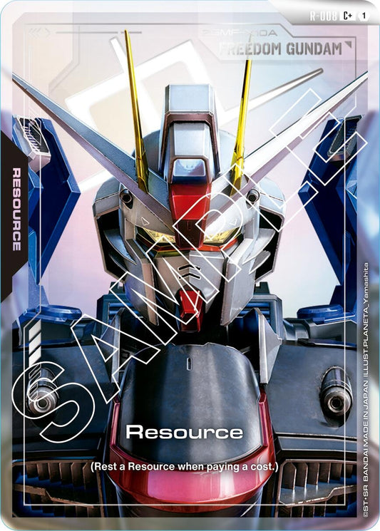 Image for Resource (R-008) (C+) - Gundam Card Game