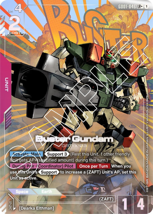 Image for Buster Gundam (LR+) - Gundam Card Game