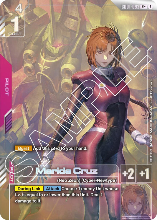 Image for Marida Cruz (R+) - Gundam Card Game