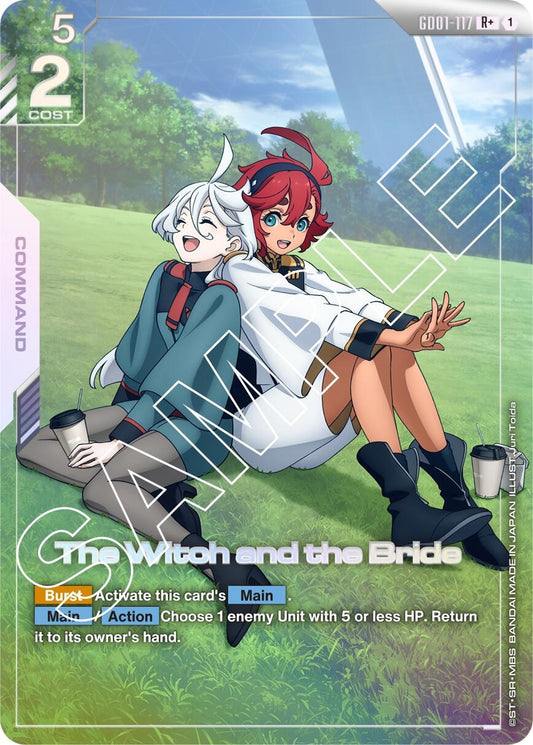 Image for The Witch and the Bride (R+) - Gundam Card Game