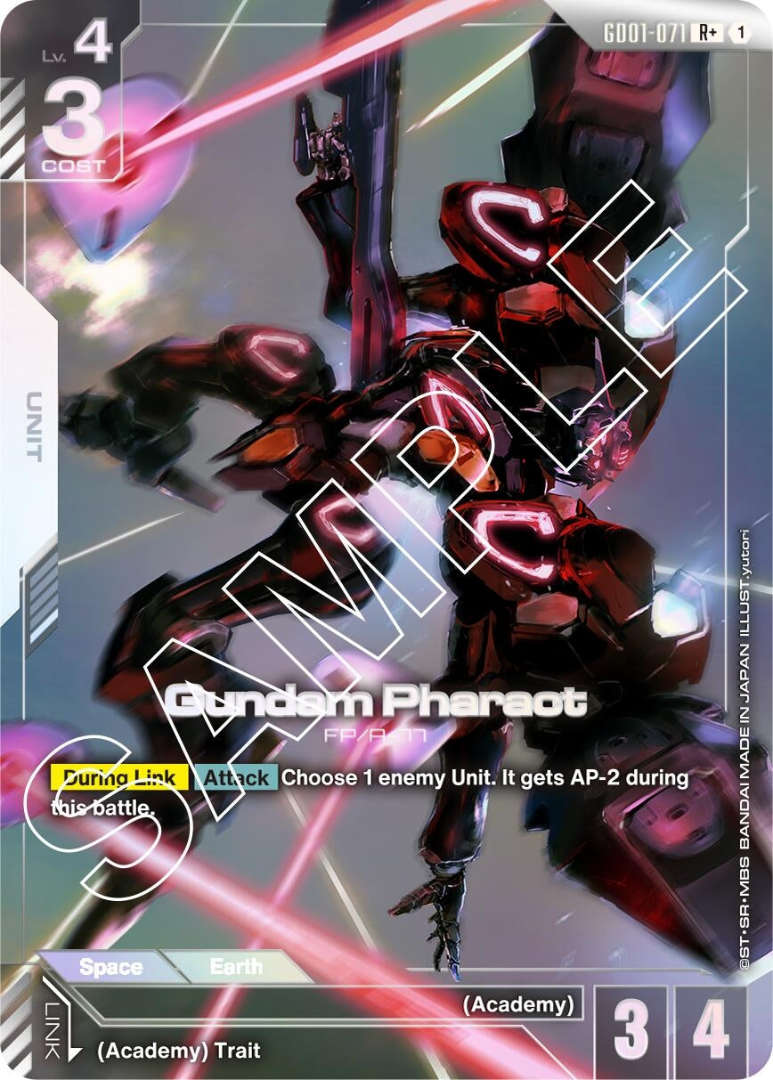 Image for Gundam Pharact (R+) - Gundam Card Game