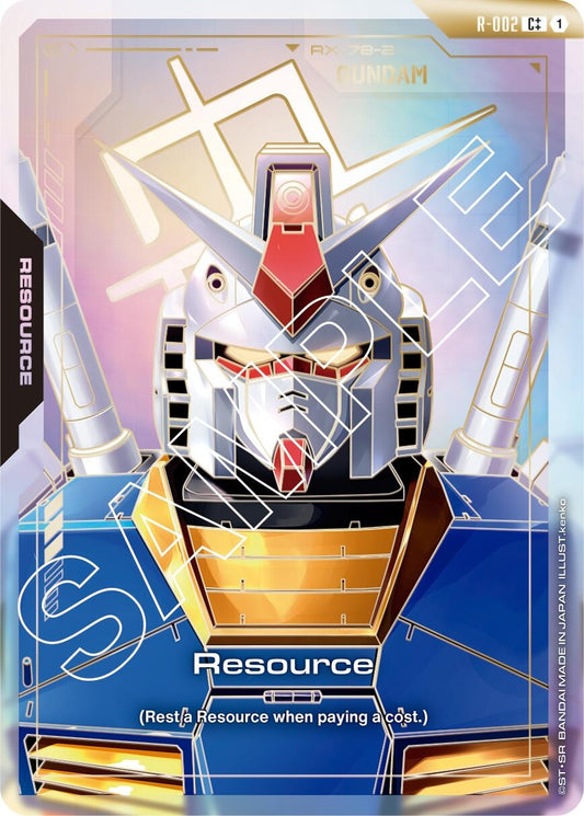 Image for Resource (R-002) (C++) - Gundam Card Game