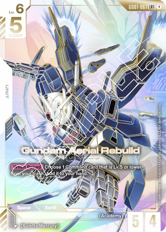 Image for Gundam Aerial Rebuild (LR++) - Gundam Card Game