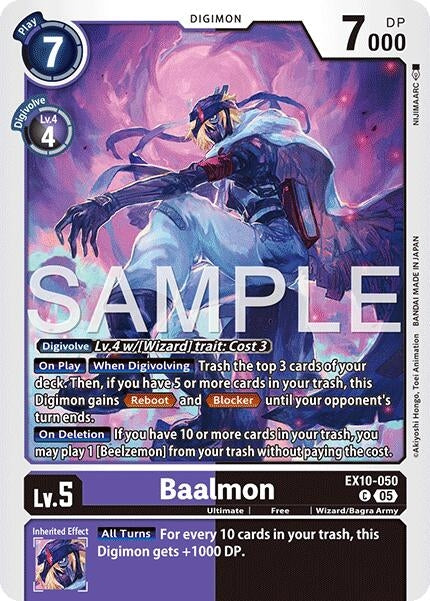 Image for Baalmon - Digimon Card Game