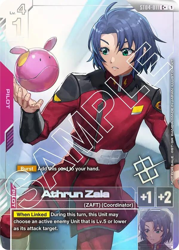 Image for Athrun Zala (Store Tournament Winner Pack 01) - Gundam Card Game