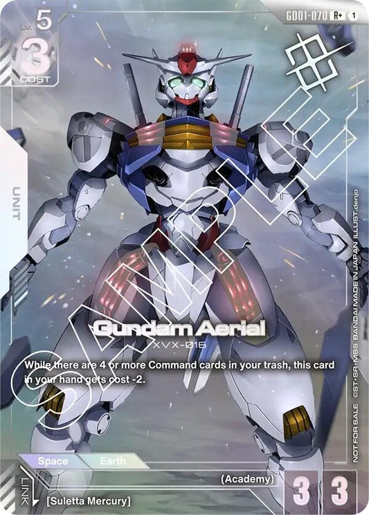 Image for Gundam Aerial (Store Tournament Winner Pack 01) - Gundam Card Game