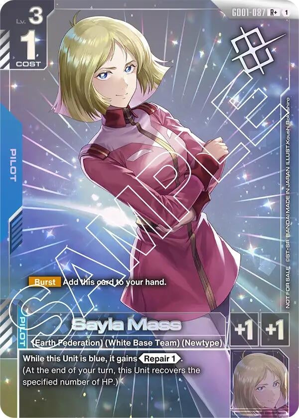 Image for Sayla Mass (Store Tournament Winner Pack 01) - Gundam Card Game