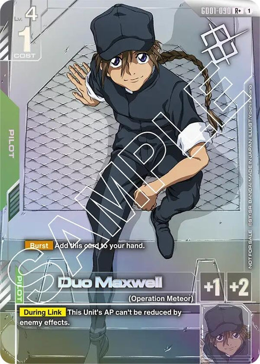 Image for Duo Maxwell (Store Tournament Winner Pack 01) - Gundam Card Game
