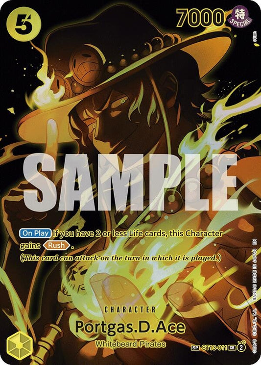 Image for Portgas.D.Ace (SP) - One Piece Card Game