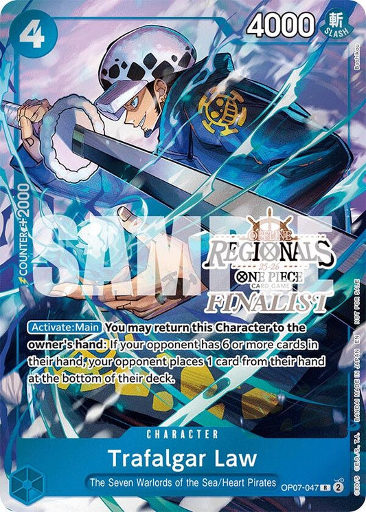 Image for Trafalgar Law (Offline Regional Finalist Card Set 2025 Vol.2) - One Piece Card Game