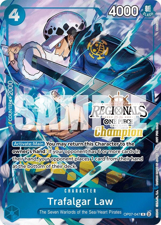 Image for Trafalgar Law (Offline Regional Champion Card Set 2025 Vol.2) - One Piece Card Game