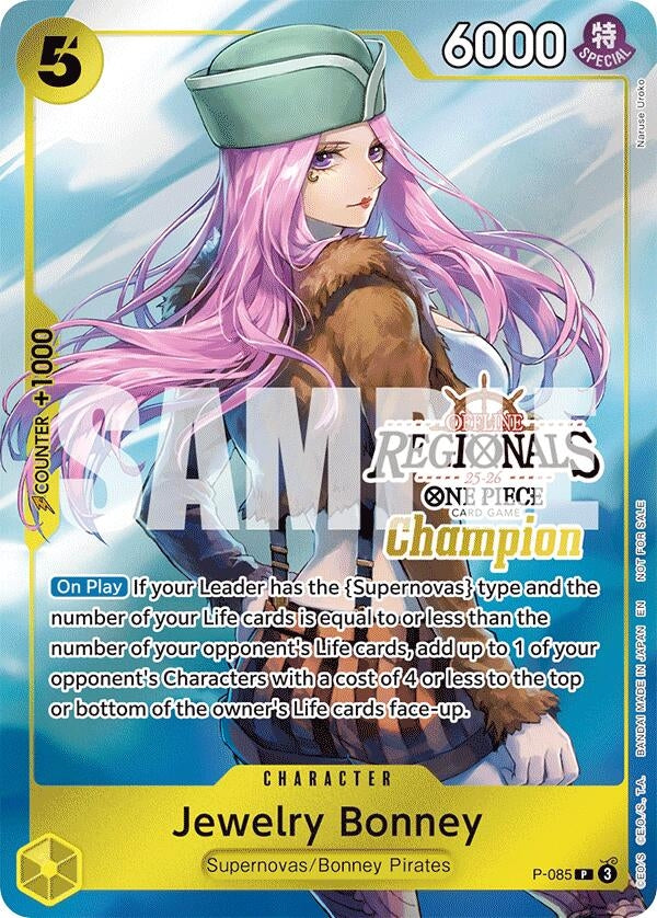 Image for Jewelry Bonney (Offline Regional Champion Card Set 2025 Vol.2) - One Piece Card Game