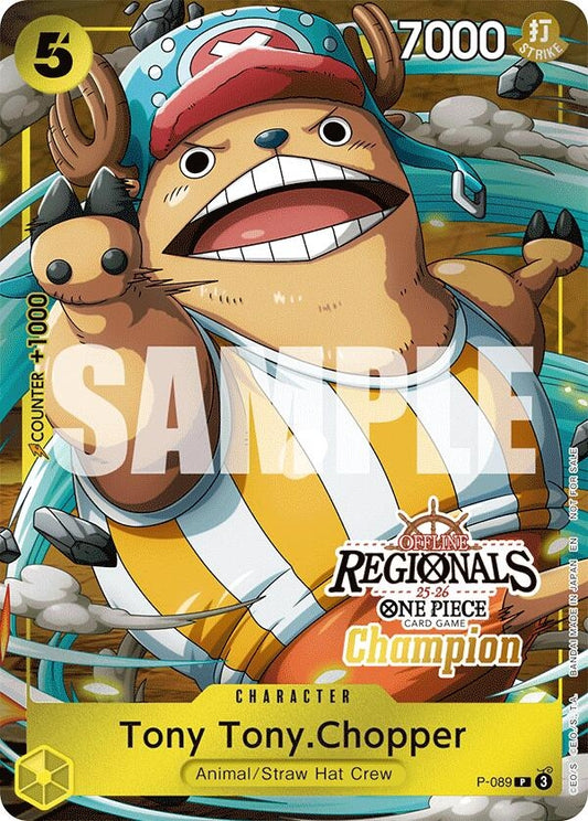 Image for Tony Tony.Chopper (Offline Regional Champion Card Set 2025 Vol.2) - One Piece Card Game