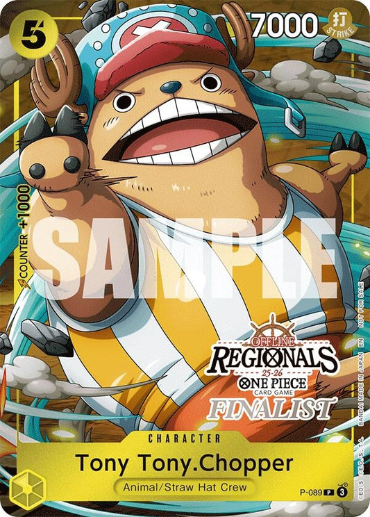Image for Tony Tony.Chopper (Offline Regional Finalist Card Set 2025 Vol.2) - One Piece Card Game