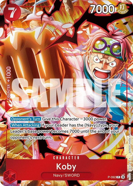 Image for Koby (Event Pack Vol. 7) - One Piece Card Game