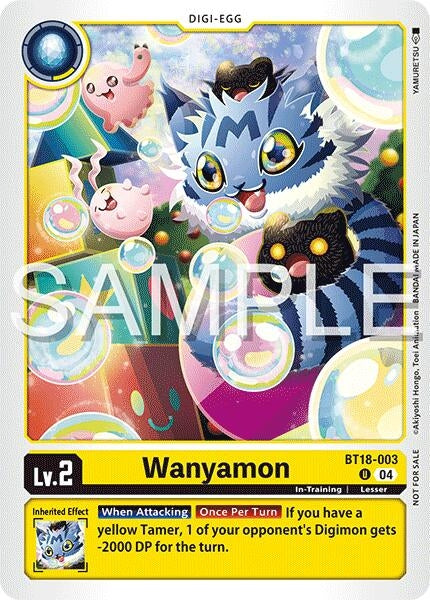 Image for Wanyamon (Time Stranger Demo Deck) - Digimon Card Game