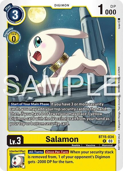 Image for Salamon (Time Stranger Demo Deck) - Digimon Card Game