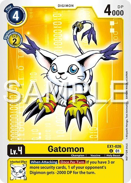 Image for Gatomon (Time Stranger Demo Deck) - Digimon Card Game
