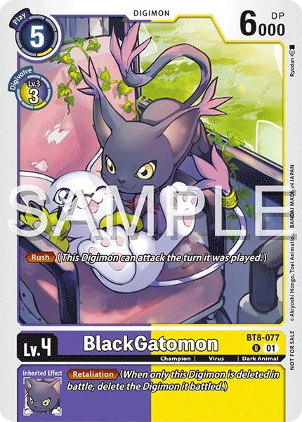 Image for BlackGatomon (Time Stranger Demo Deck) - Digimon Card Game