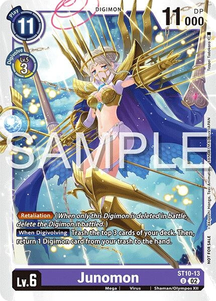 Image for Junomon (Time Stranger Demo Deck) - Digimon Card Game