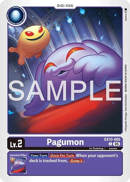 Image for Pagumon - Digimon Card Game