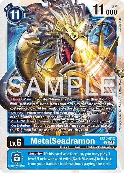 Image for MetalSeadramon - Digimon Card Game