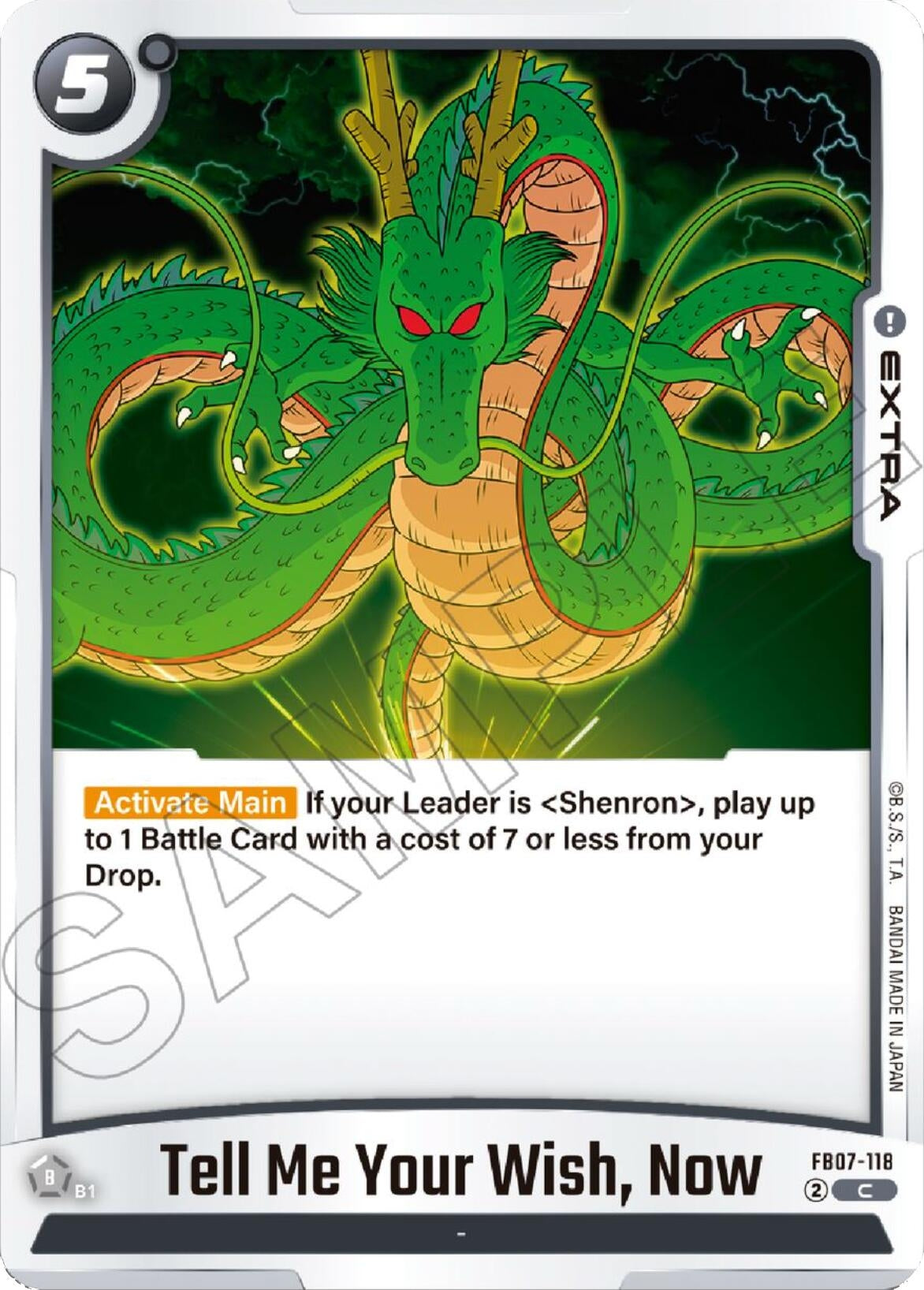 Image for Tell Me Your Wish, Now - Dragon Ball Super: Fusion World
