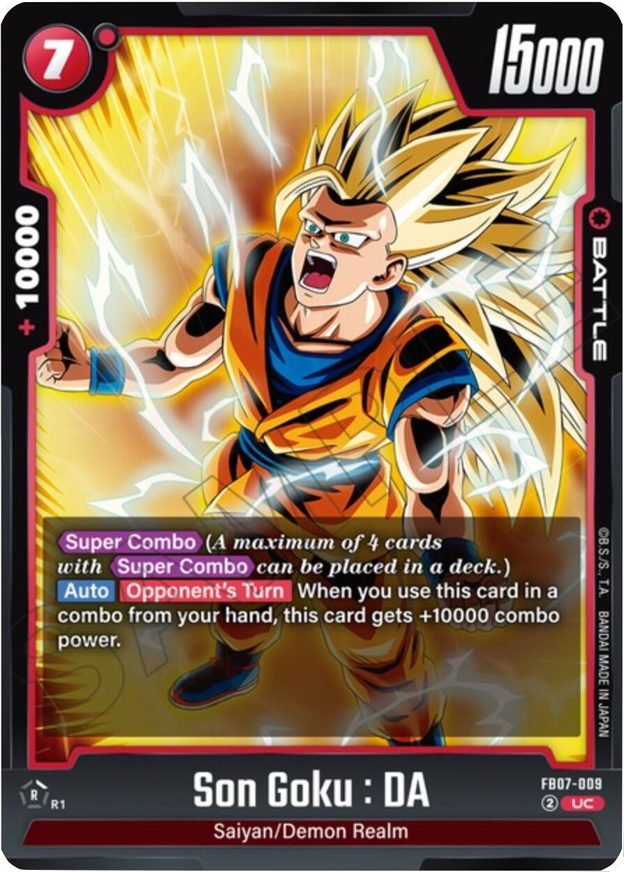 Image for Son Goku : DA - FB07-009 - Dragon Ball Super: Fusion World