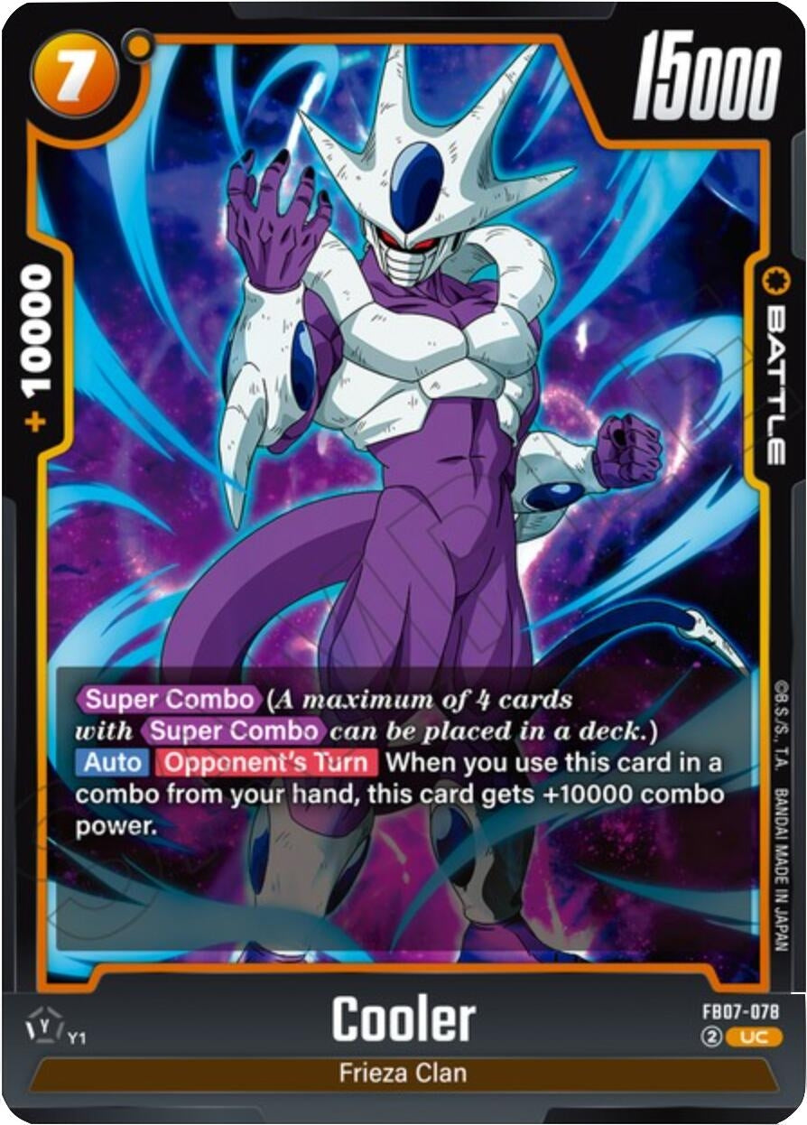 Image for Cooler - FB07-078 - Dragon Ball Super: Fusion World