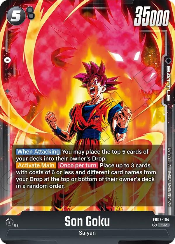 Image for Son Goku - FB07-104 - Dragon Ball Super: Fusion World