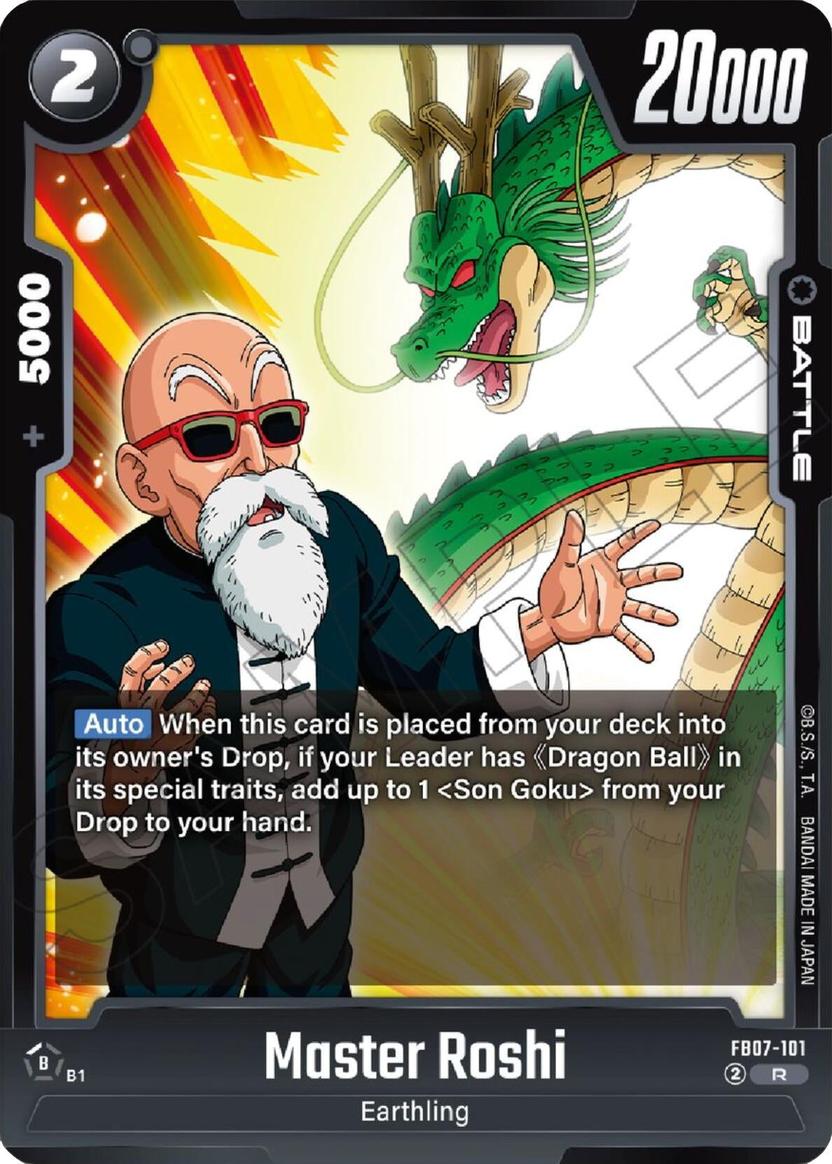 Image for Master Roshi - Dragon Ball Super: Fusion World