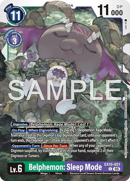 Image for Belphemon: Sleep Mode - Digimon Card Game