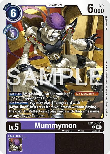 Image for Mummymon - Digimon Card Game