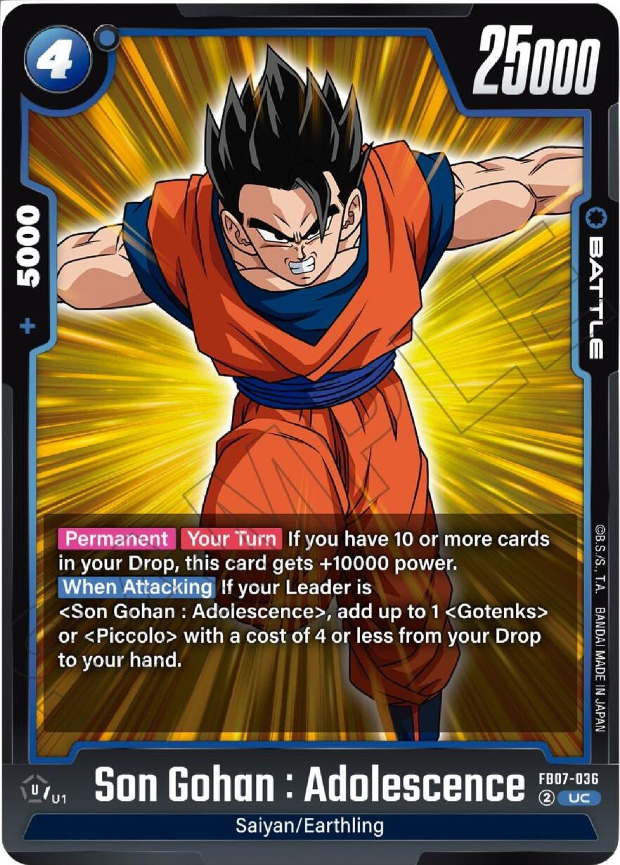 Image for Son Gohan : Adolescence - Dragon Ball Super: Fusion World
