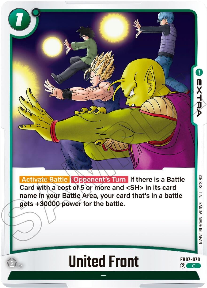 Image for United Front - Dragon Ball Super: Fusion World