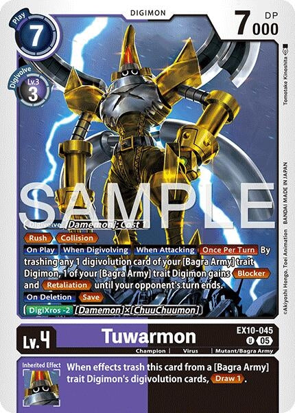 Image for Tuwarmon - Digimon Card Game