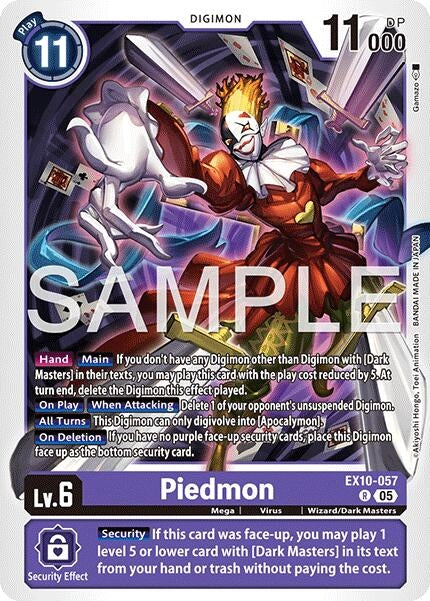 Image for Piedmon - Digimon Card Game