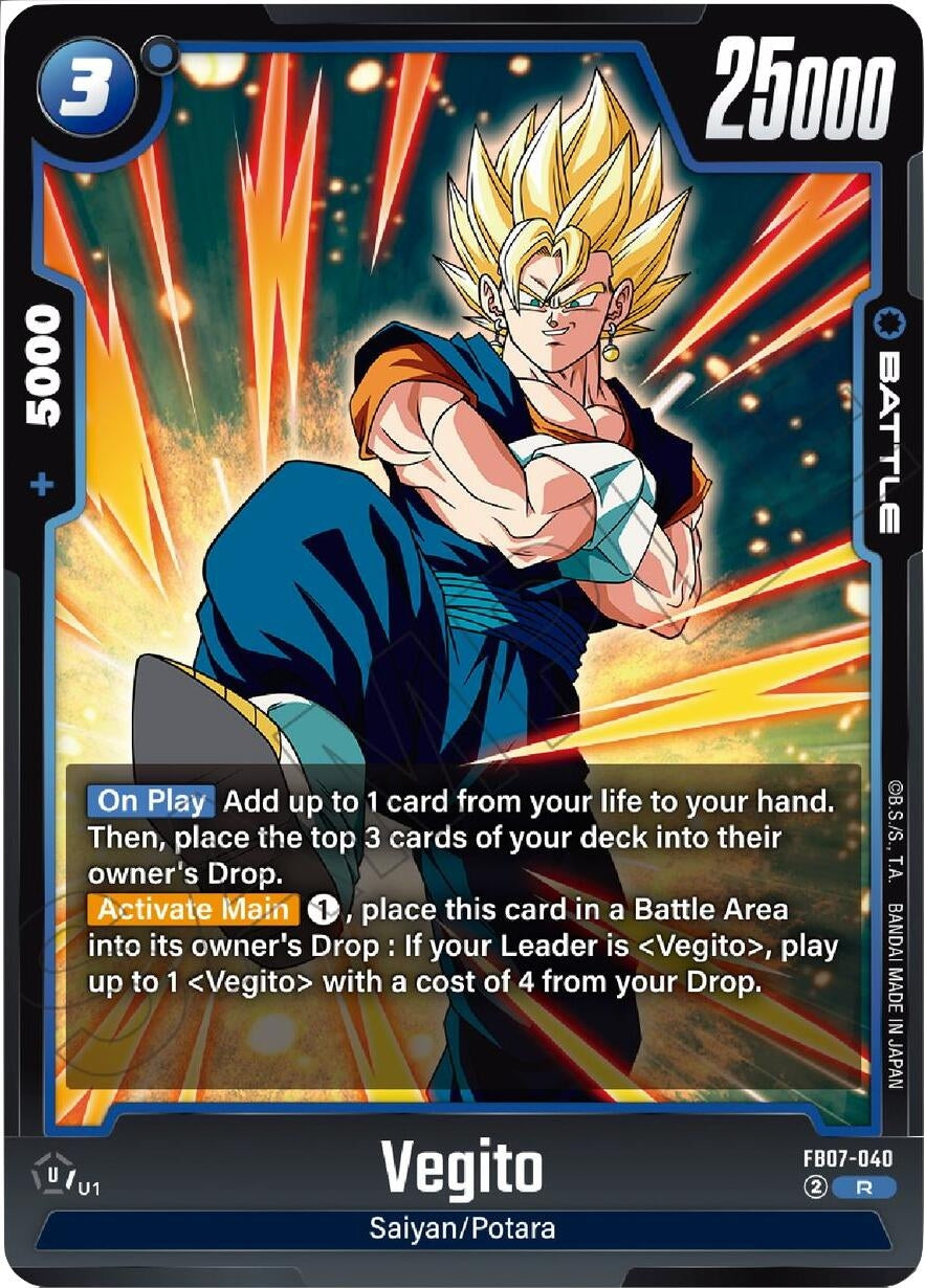 Image for Vegito - Dragon Ball Super: Fusion World